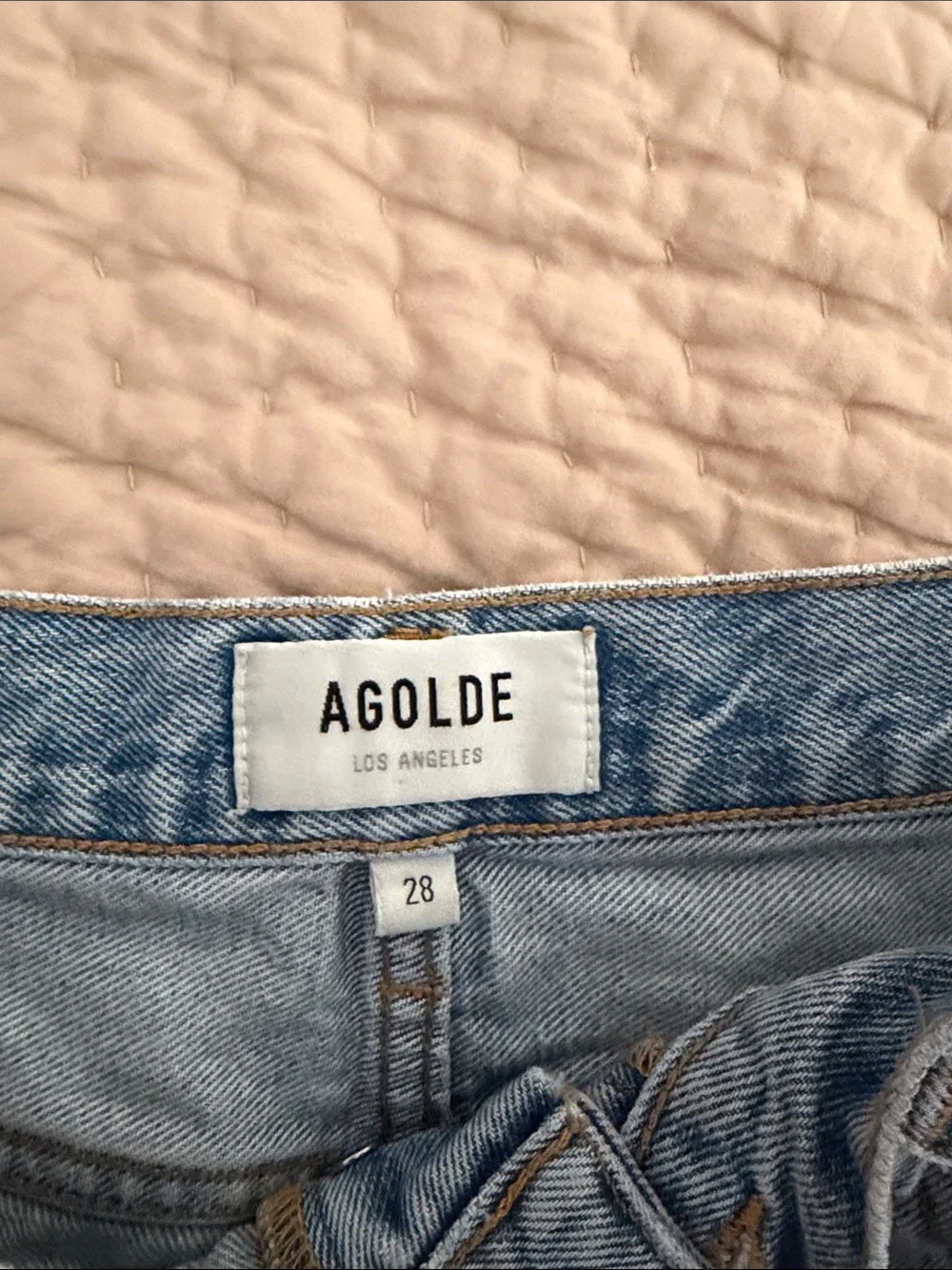 Agolde Parker Long Shorts